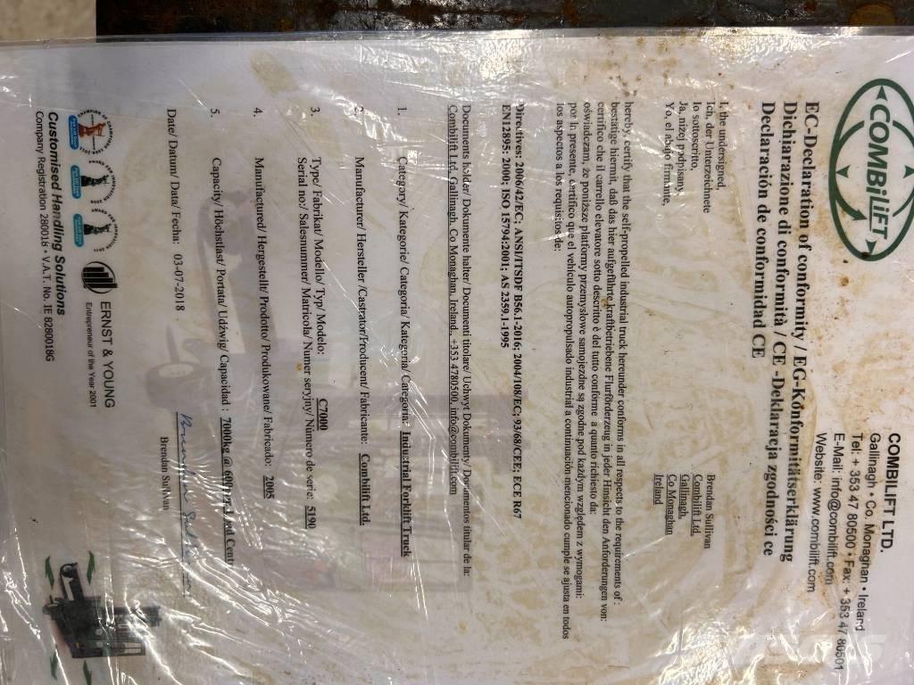 Combilift C 7000 Montacargas de 4 vías