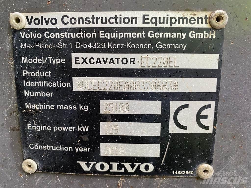 Volvo EC220 Excavadoras sobre orugas