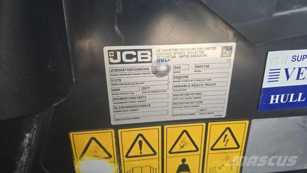 JCB 540-140 Carretillas telescópicas