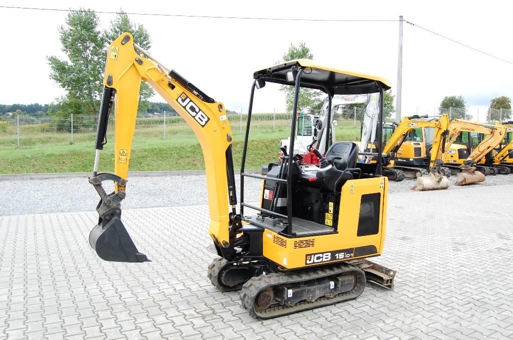 JCB 15 C-1 JCB 16C-1 Miniexcavadoras