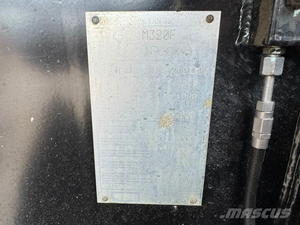 CAT M320F Excavadoras de ruedas