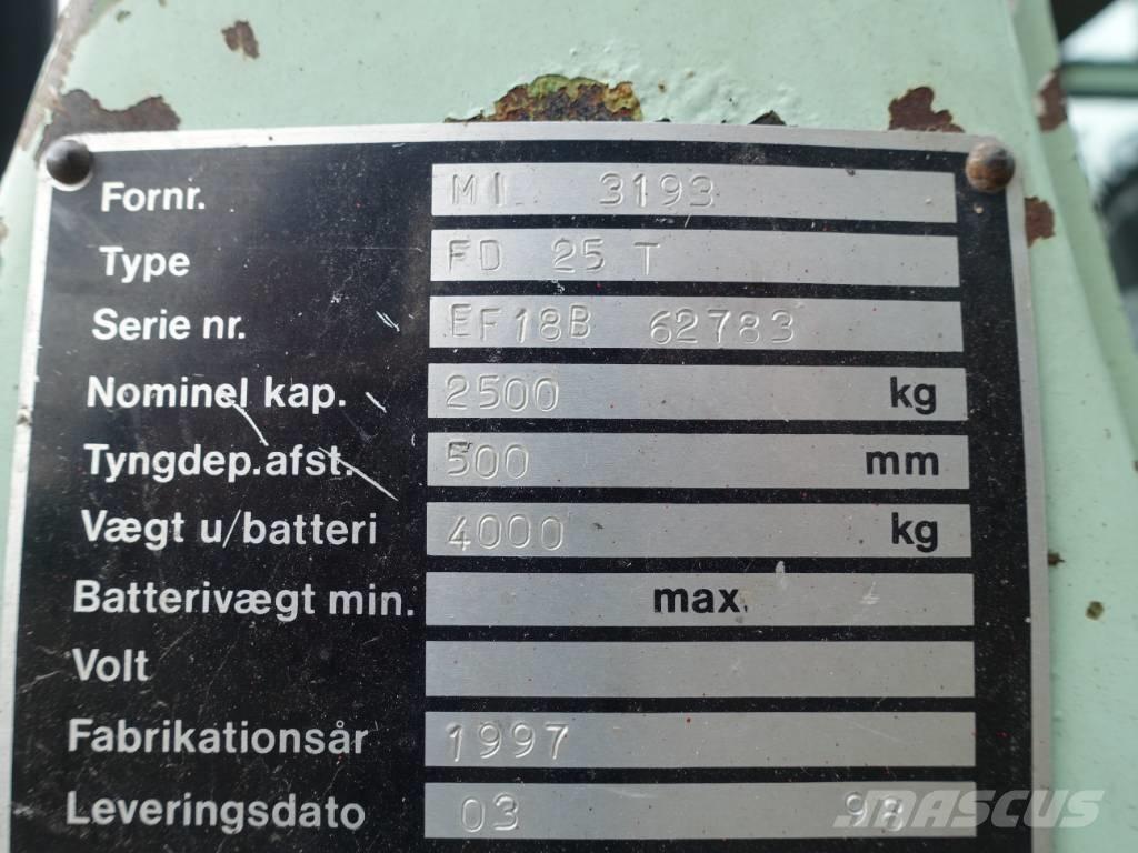 Mitsubishi FD 25 T Camiones diesel