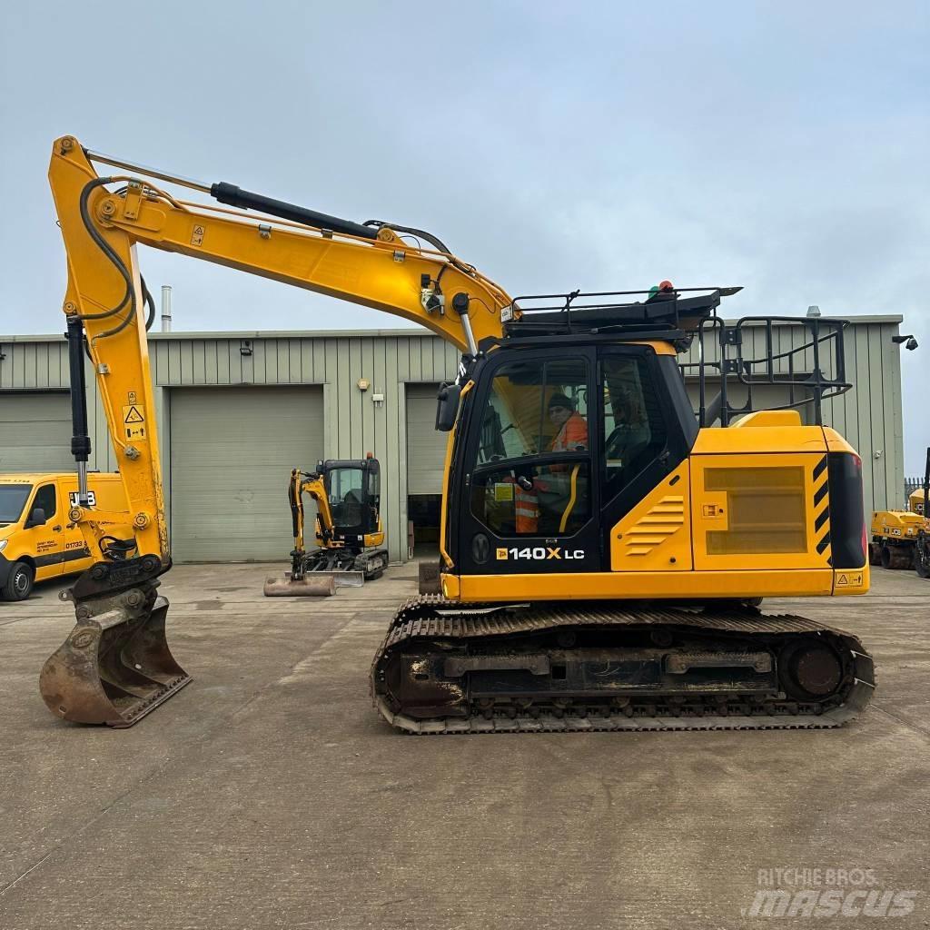 JCB 140 X Excavadoras sobre orugas