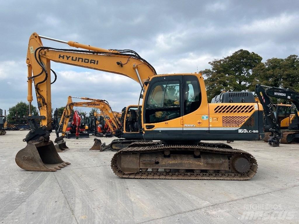 Hyundai 160LC-9A Excavadoras sobre orugas