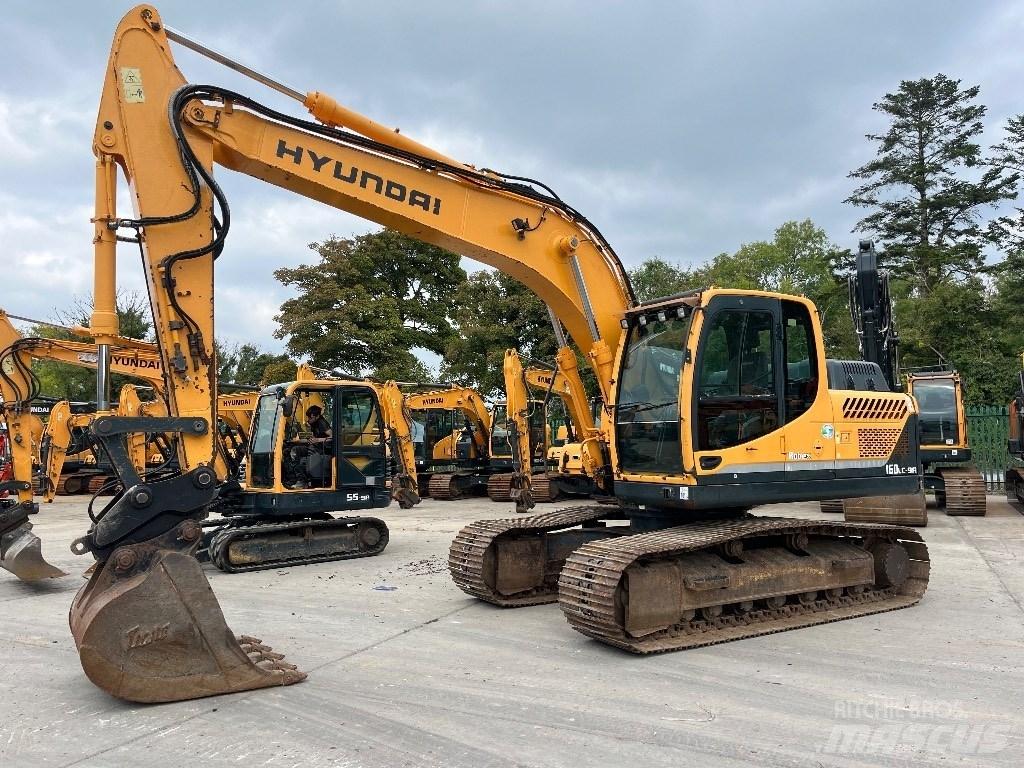 Hyundai 160LC-9A Excavadoras sobre orugas