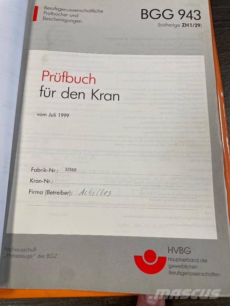 Böcker AK 32/1500 Grúas todo terreno