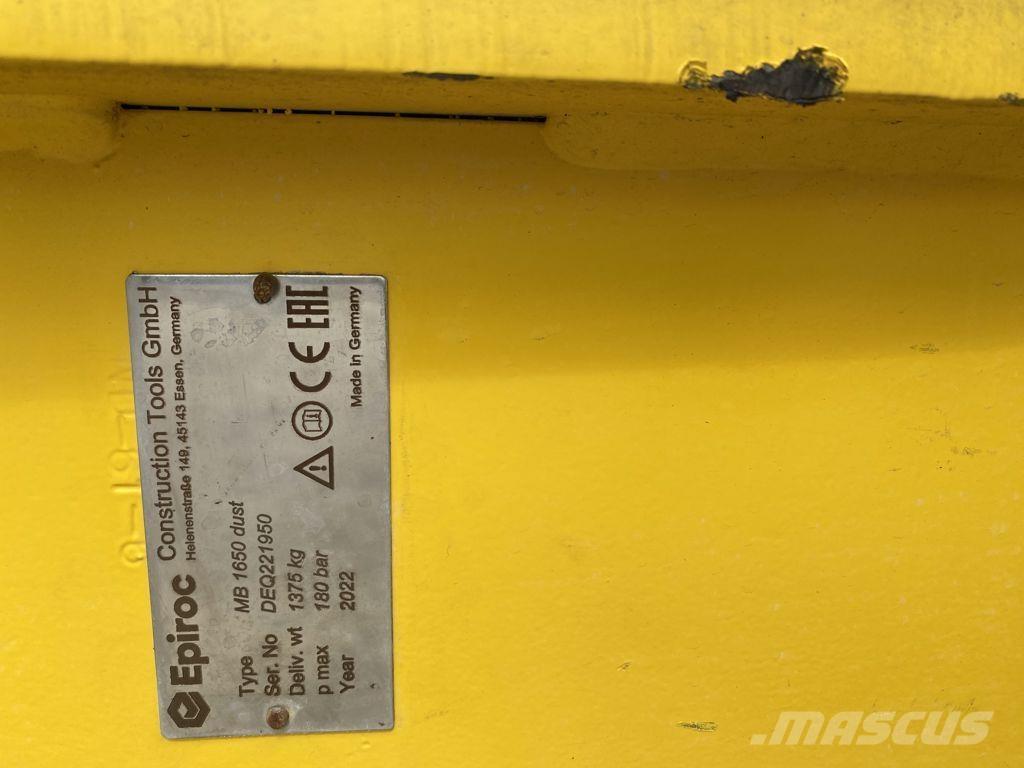 Epiroc MB1650D Martillos hidráulicos