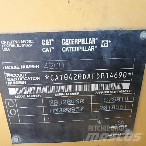 CAT 420D Retrocargadoras