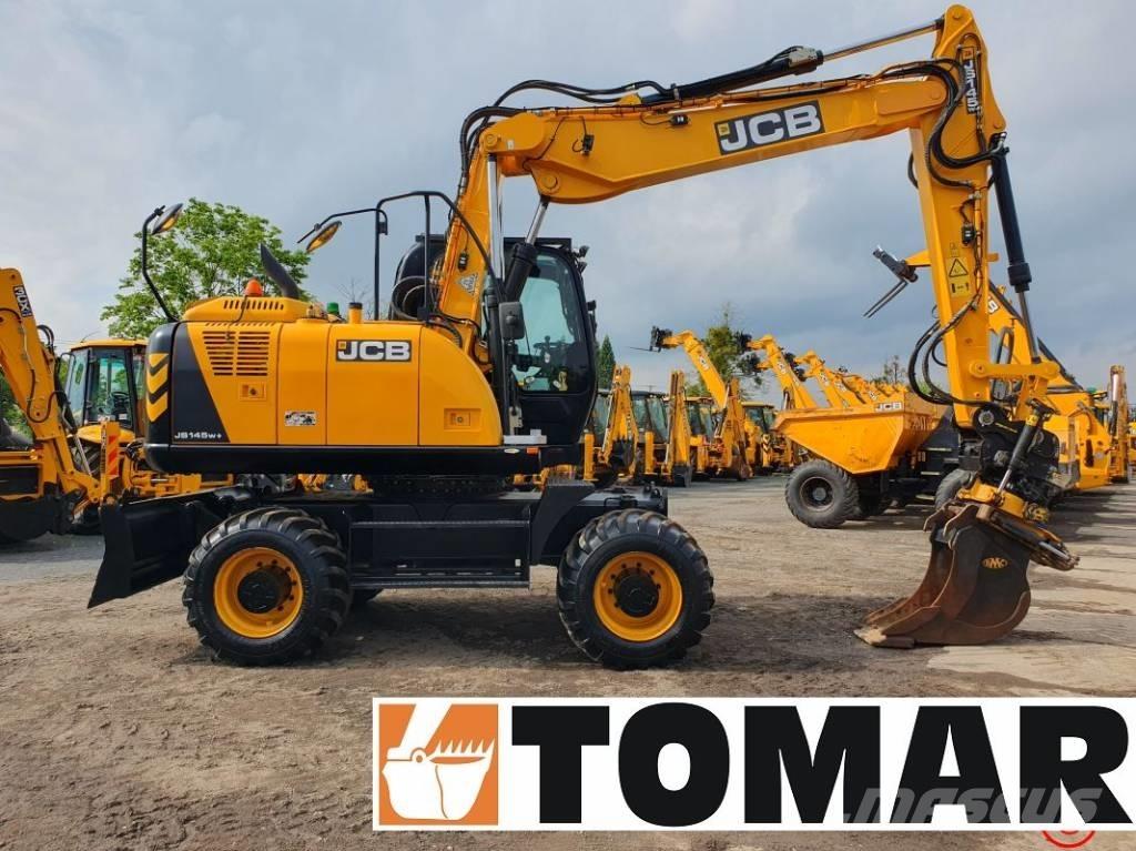 JCB JS 145 W Excavadoras de ruedas