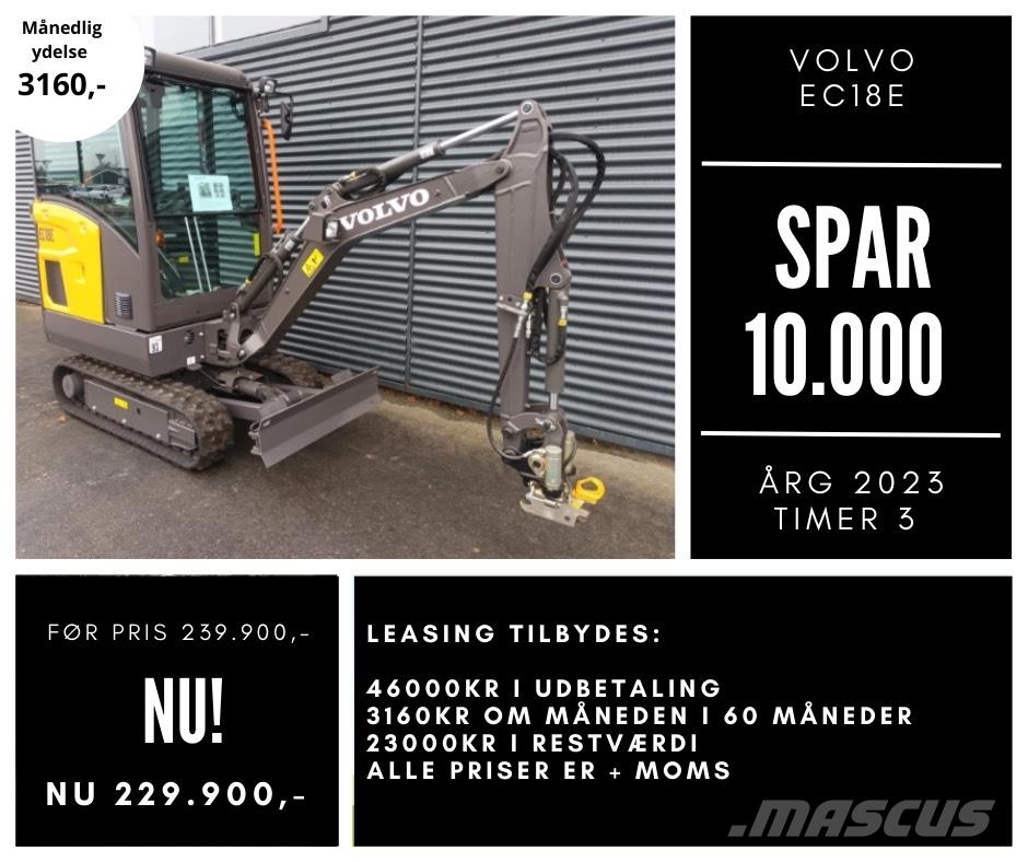 Volvo EC 18 E Miniexcavadoras