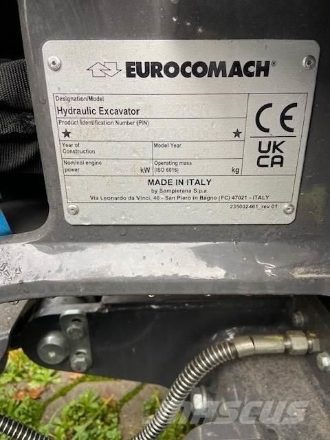 Eurocomach 22SR Miniexcavadoras