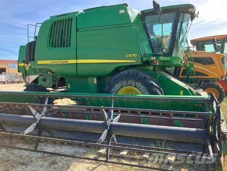 John Deere C 670 Cosechadoras combinadas