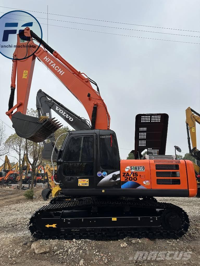 Hitachi ZX 200 Excavadoras sobre orugas