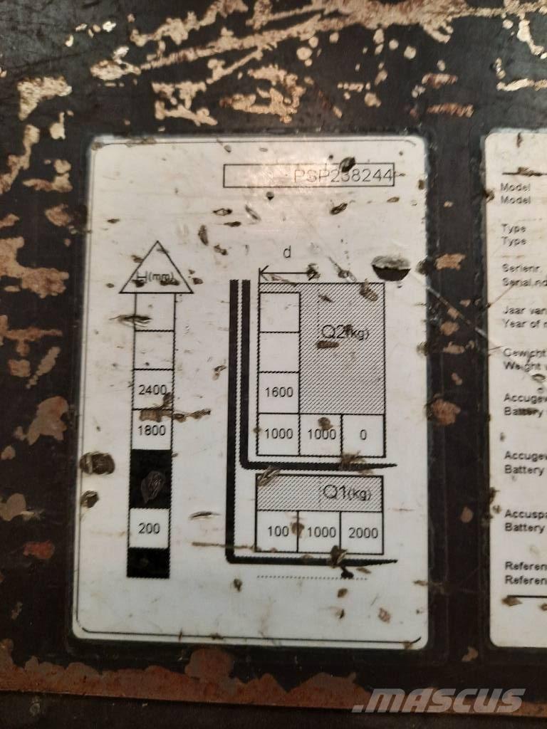 Mitsubishi SBV16P Apiladoras eléctricos