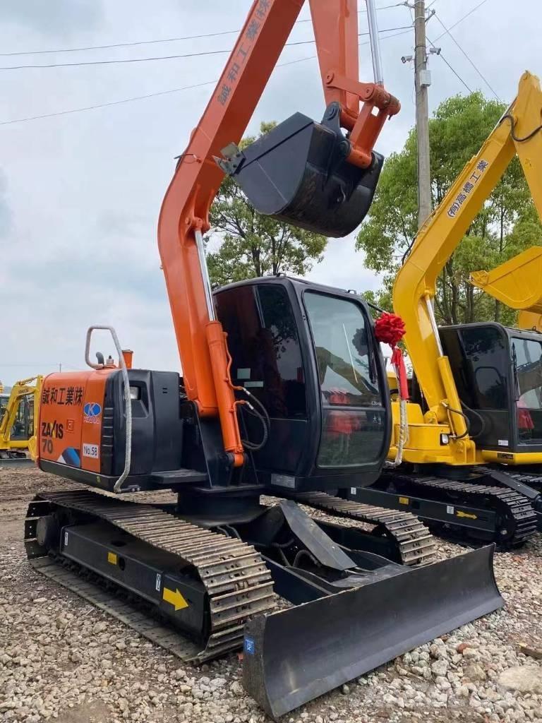 Hitachi Zaxis 70 Excavadoras sobre orugas