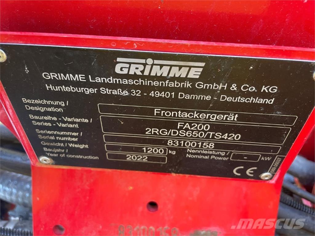 Grimme FA 200 Equipo para papas - Otros