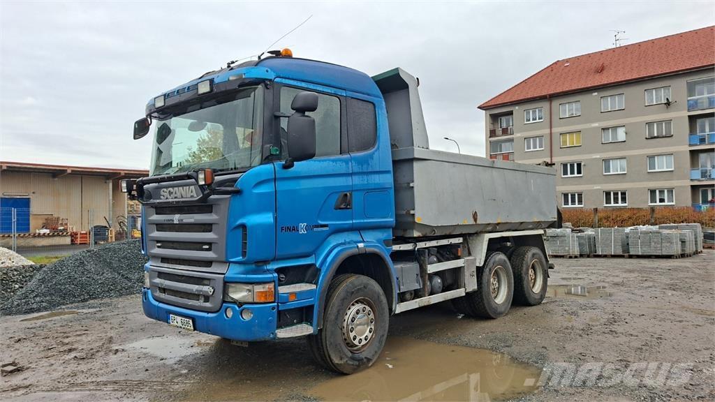 Scania R580 6X4 Bañeras basculantes usadas