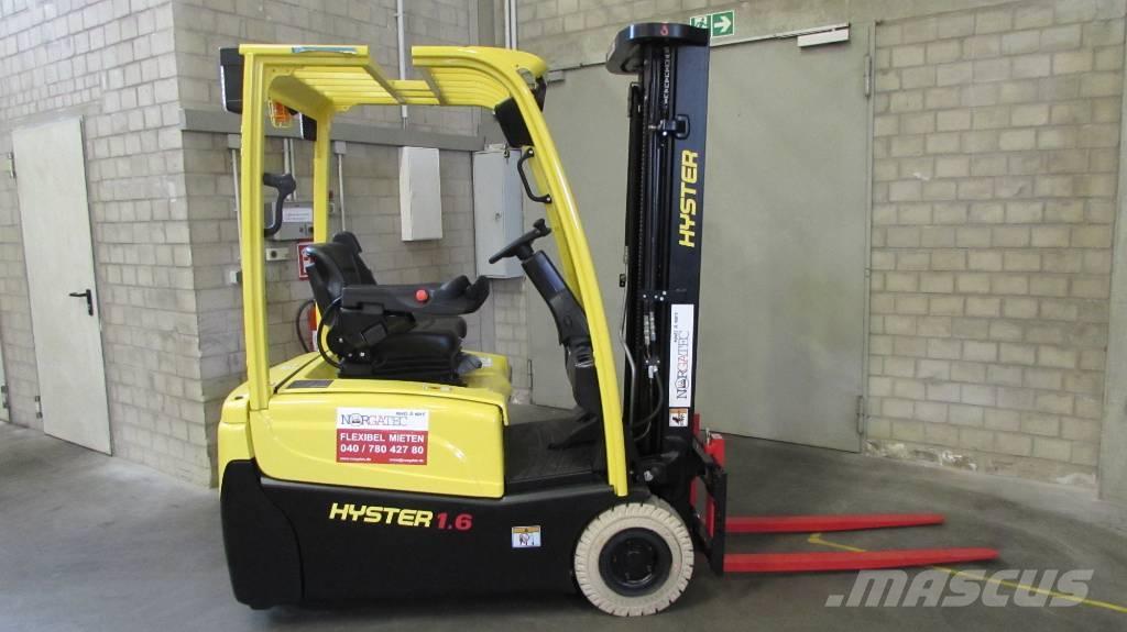 Hyster J1.6XNT MWB Carretillas de horquilla eléctrica