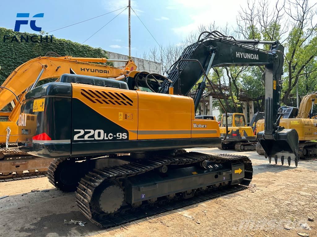 Hyundai 220 9S Excavadoras sobre orugas