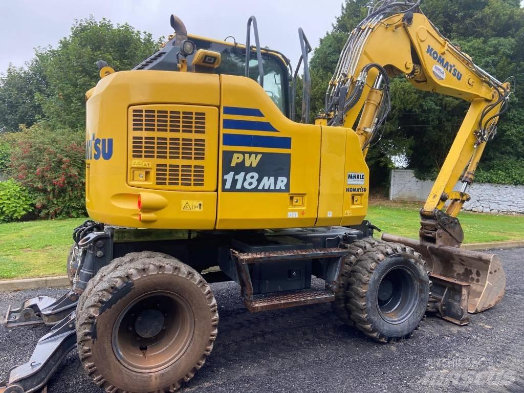 Komatsu PW 148 Excavadoras de ruedas