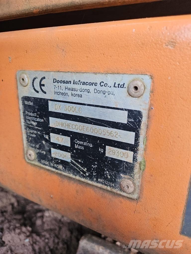 Doosan DX 300 LC-5 Excavadoras sobre orugas