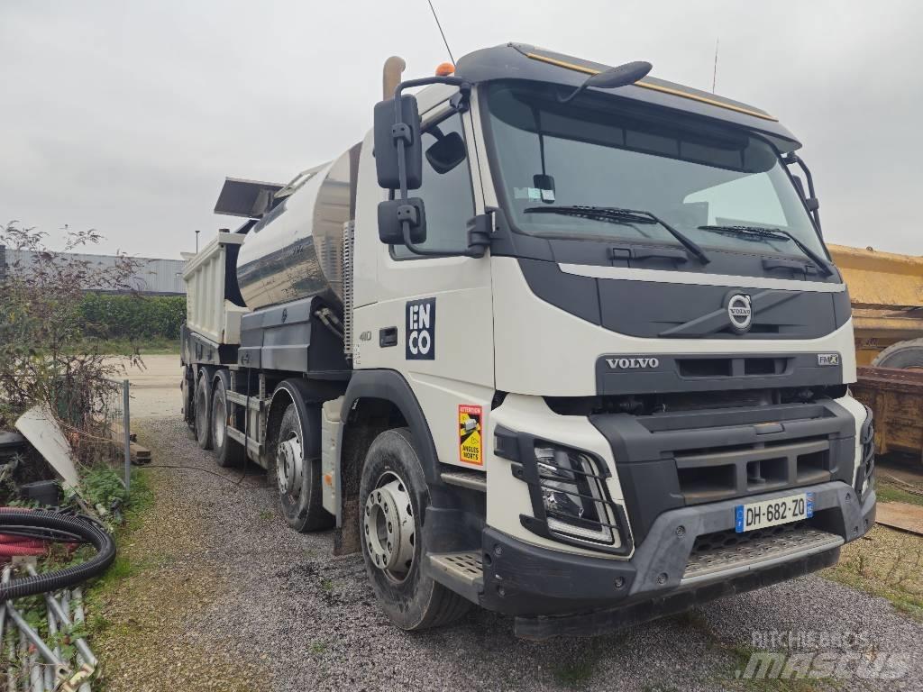 Volvo FMX 410 Contenedores térmicos para asfalto