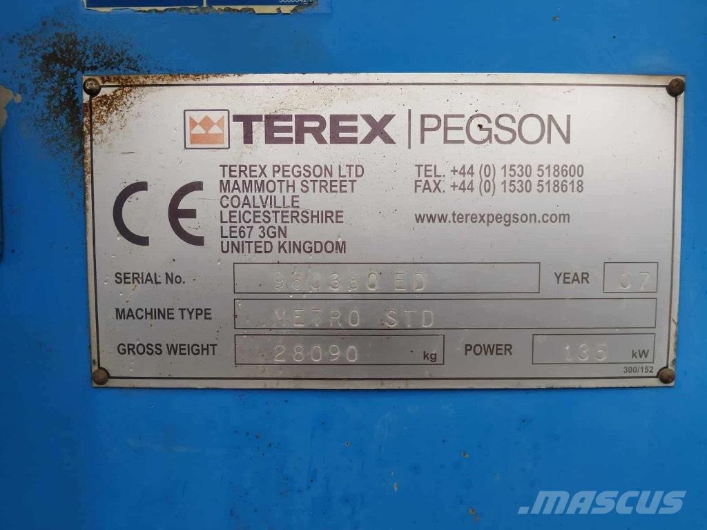 Terex Pegson Trituradoras móviles