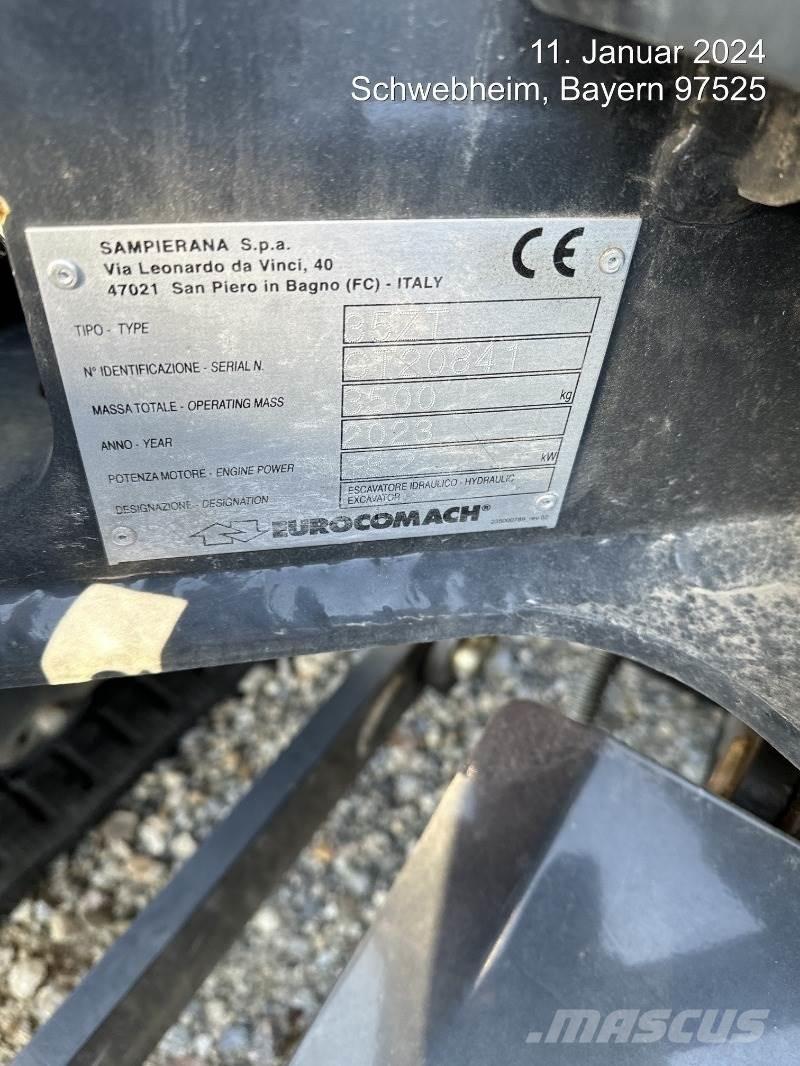 Eurocomach 35ZT Miniexcavadoras