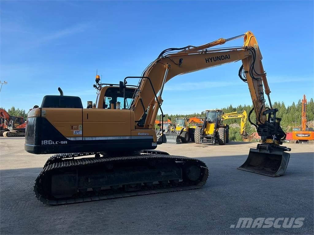 Hyundai R180LC-9A Excavadoras sobre orugas