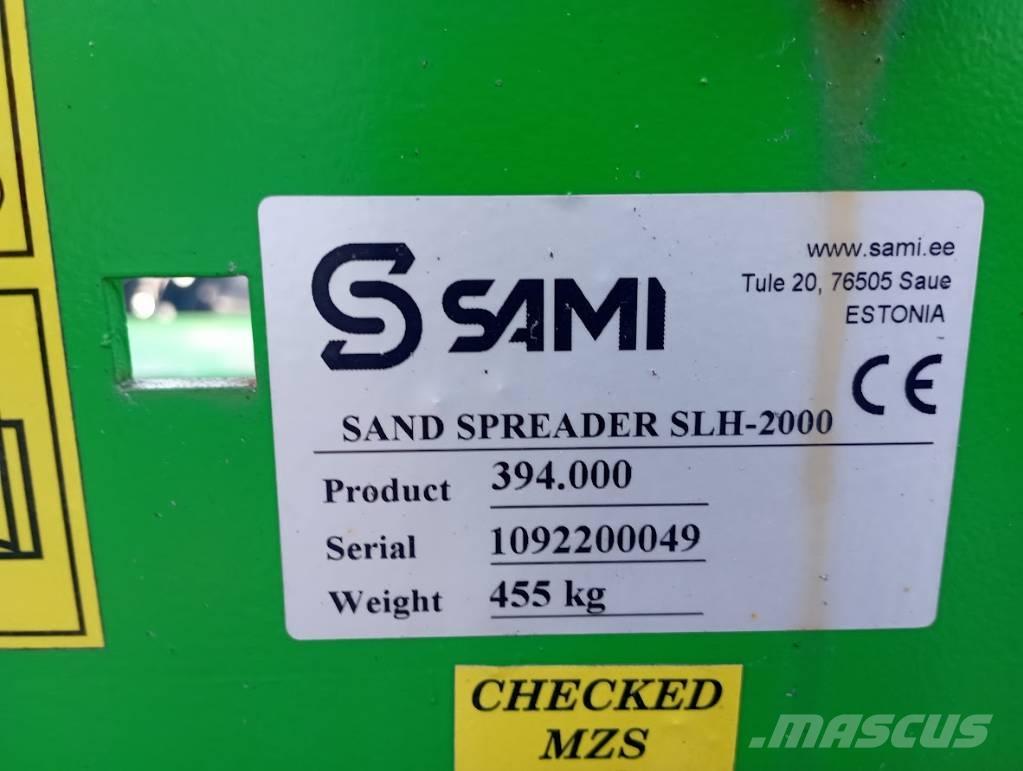 Sami SLH 2000 ZM-602 Esparcidoras de arena y sal