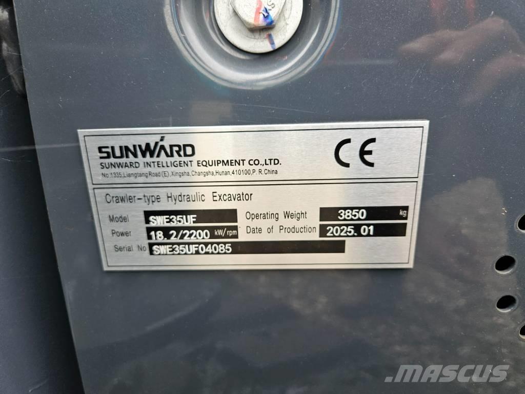 Sunward SWE 35 UF Miniexcavadoras