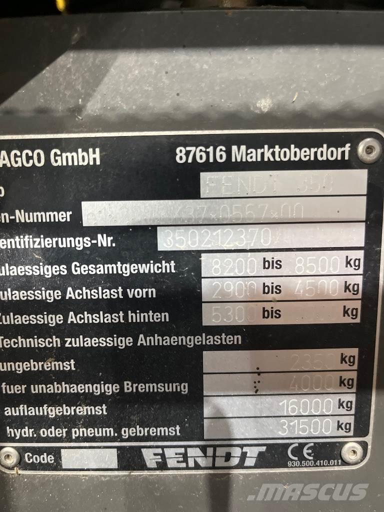 Fendt 313 Vario Tractores