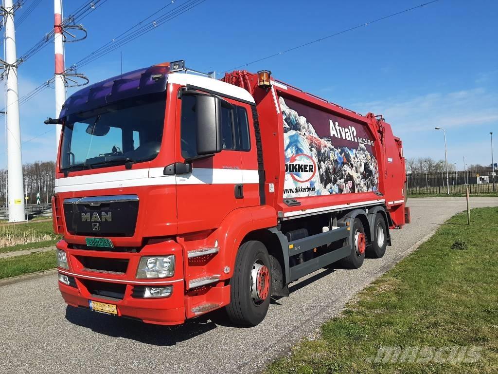 MAN tga 26.320 Camiones de basura