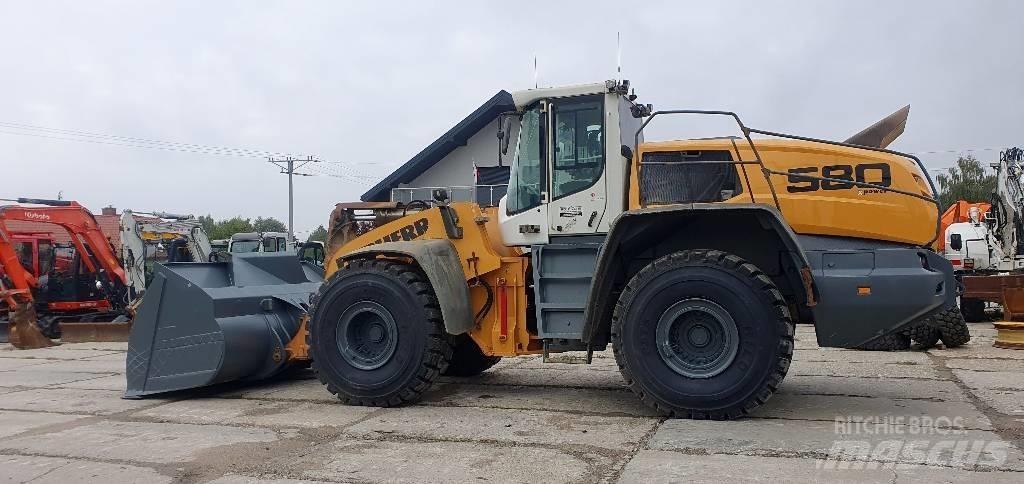 Liebherr L 580 Cargadoras sobre ruedas