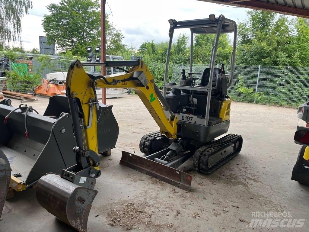 Wacker Neuson Ez17e Excavadoras sobre orugas