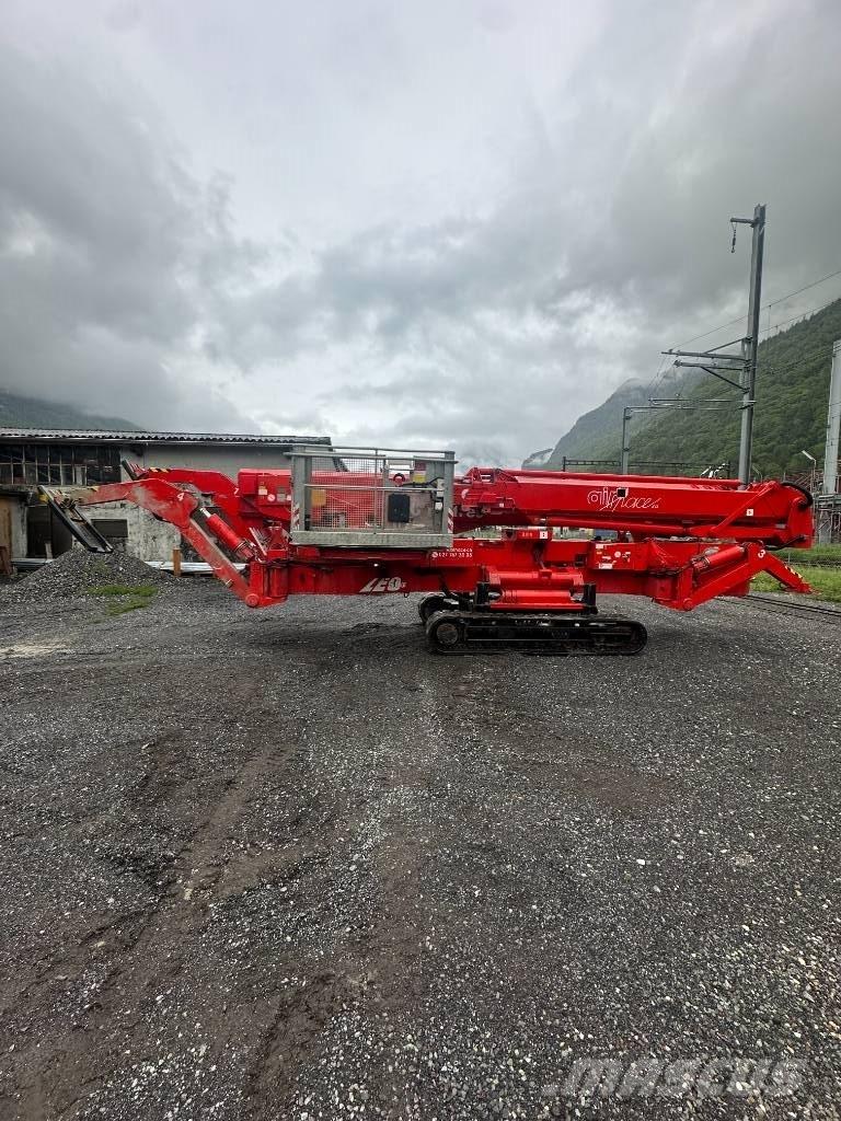 Teupen LEO 50 GT Plataformas con brazo de elevación manual