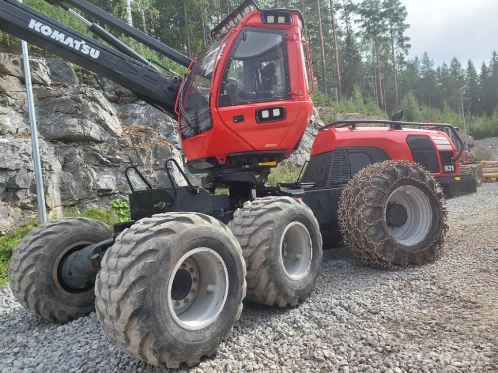 Komatsu 931.2 Cosechadoras