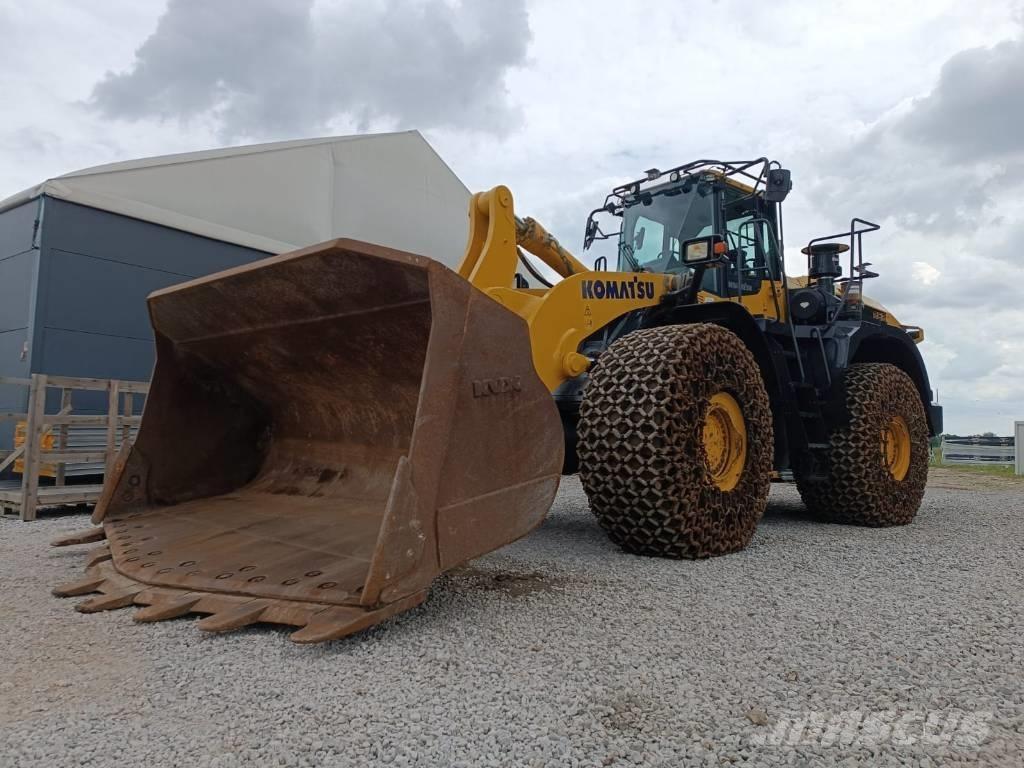 Komatsu WA 500 Cargadoras sobre ruedas