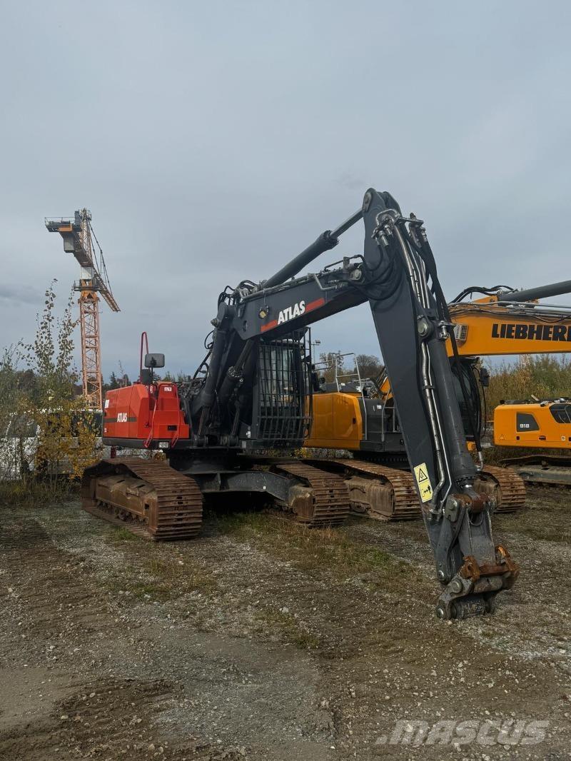 Atlas 225 LC Excavadoras sobre orugas