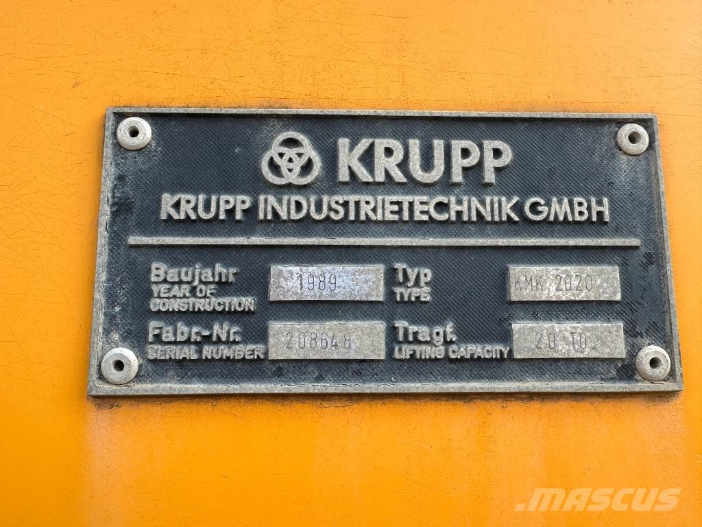 Krupp KMK 2020 Grúas todo terreno