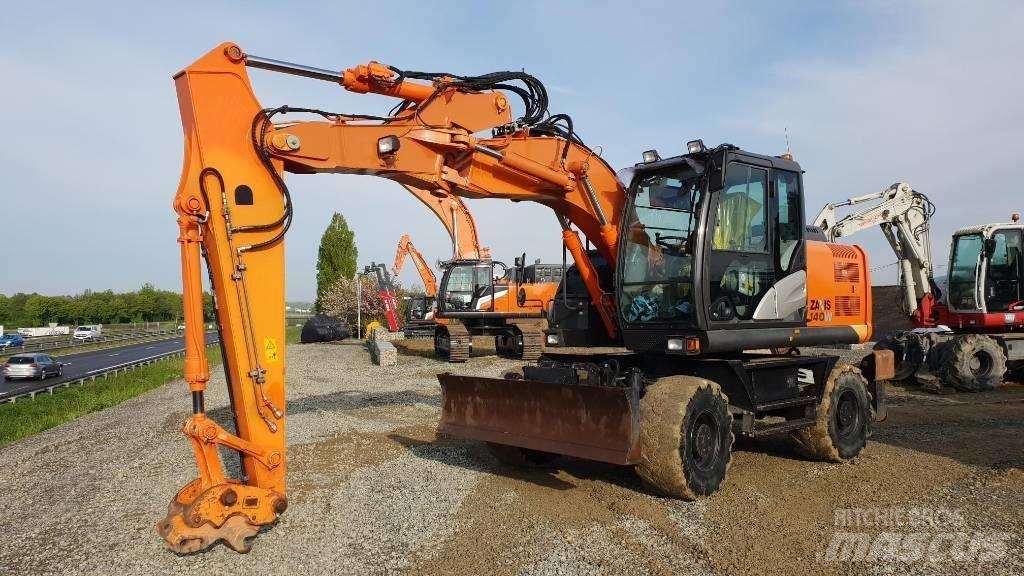 Hitachi ZX140W-5B Excavadoras de ruedas