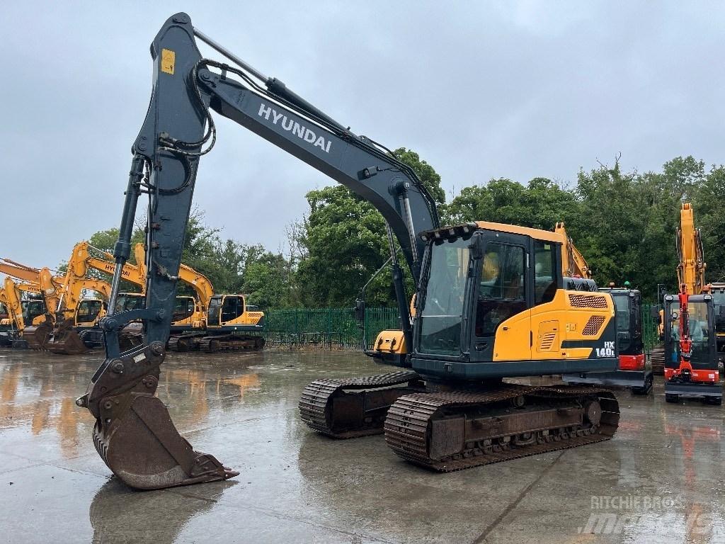 Hyundai HX140L Excavadoras sobre orugas