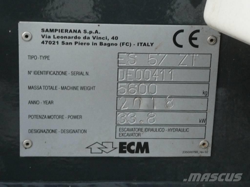 ECM ES 57 ZT Miniexcavadoras