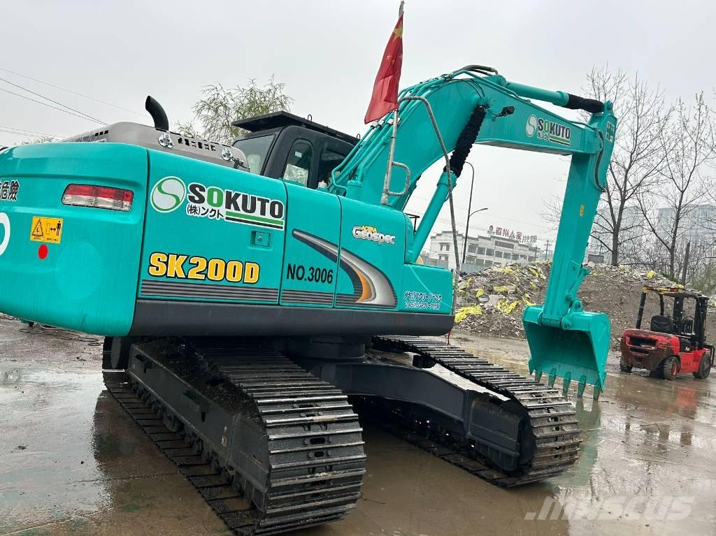 Kobelco SK200D Excavadoras sobre orugas