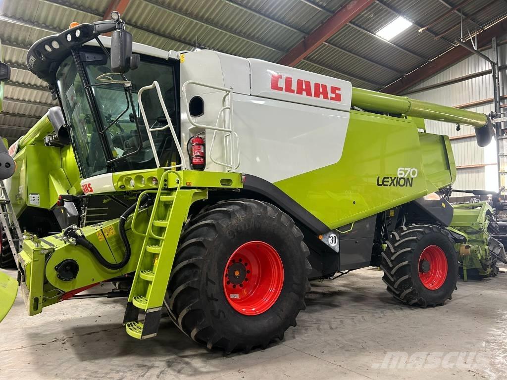 CLAAS Lexion 670 4x4 Cosechadoras combinadas