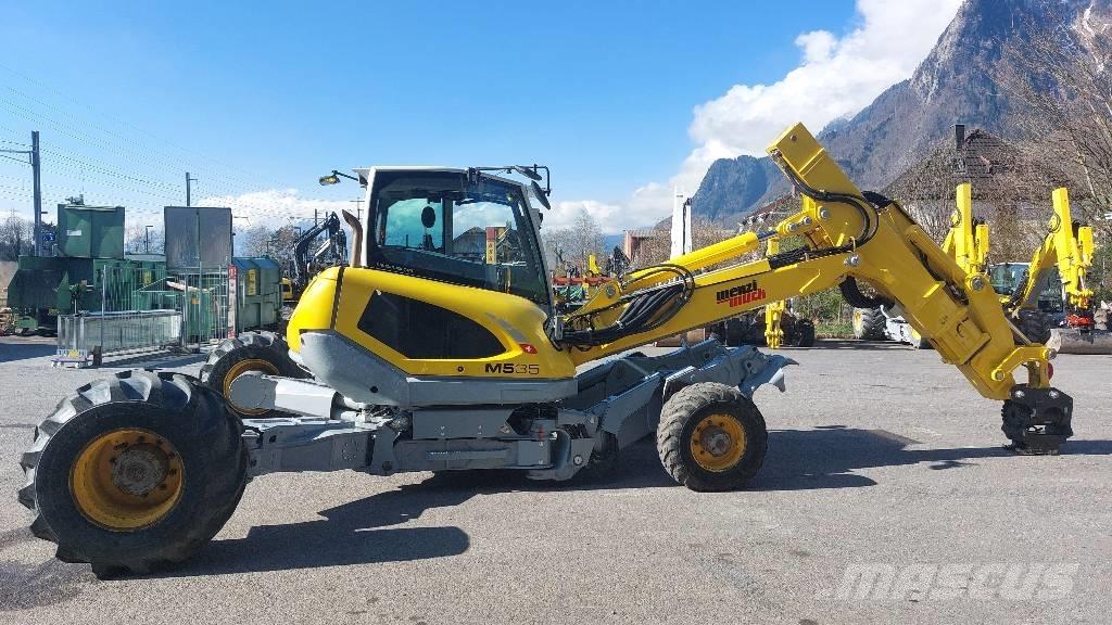 Menzi Muck M535 Excavadoras de ruedas