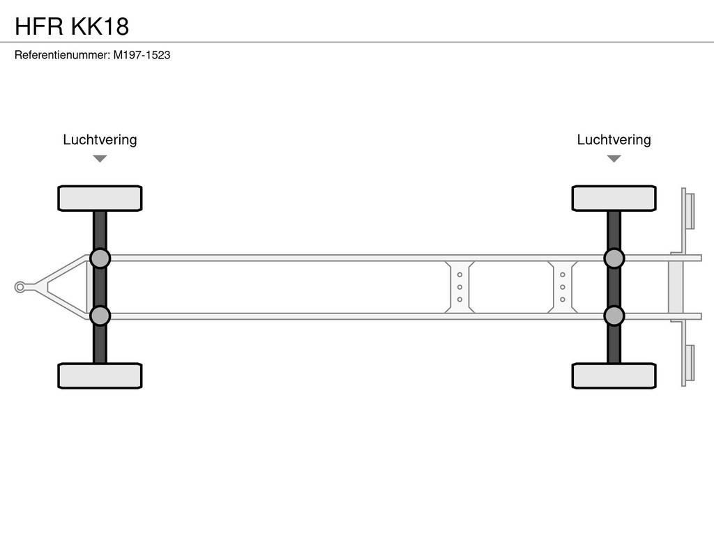 HFR KK18 Remolques sin carrocería
