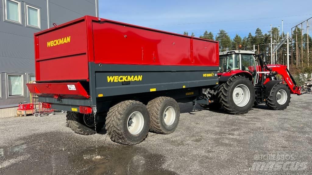 Weckman WS180DG Remolques con caja de volteo