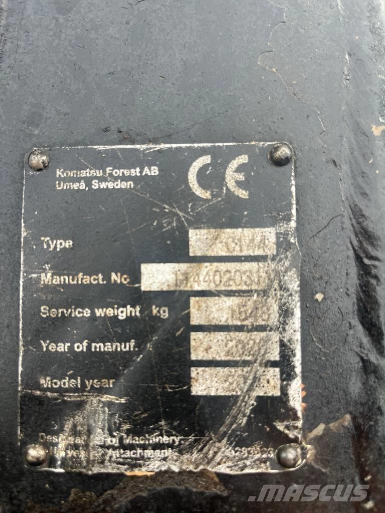 Komatsu 931 XC Cosechadoras