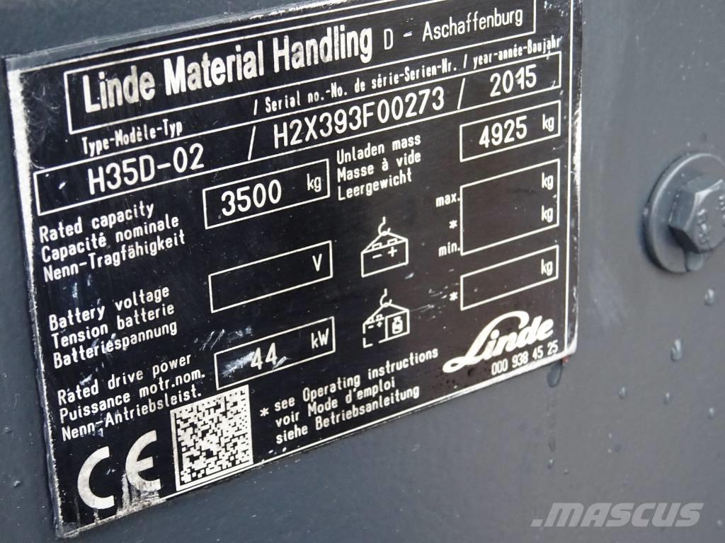 Linde H35D-02 Camiones diesel